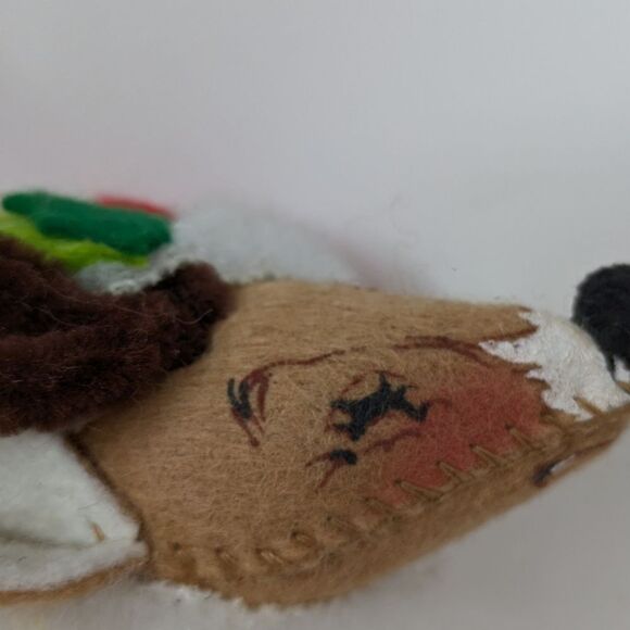 Annalee Doll Reindeer Head Ornament 1981, 3" - Picture 9 of 11